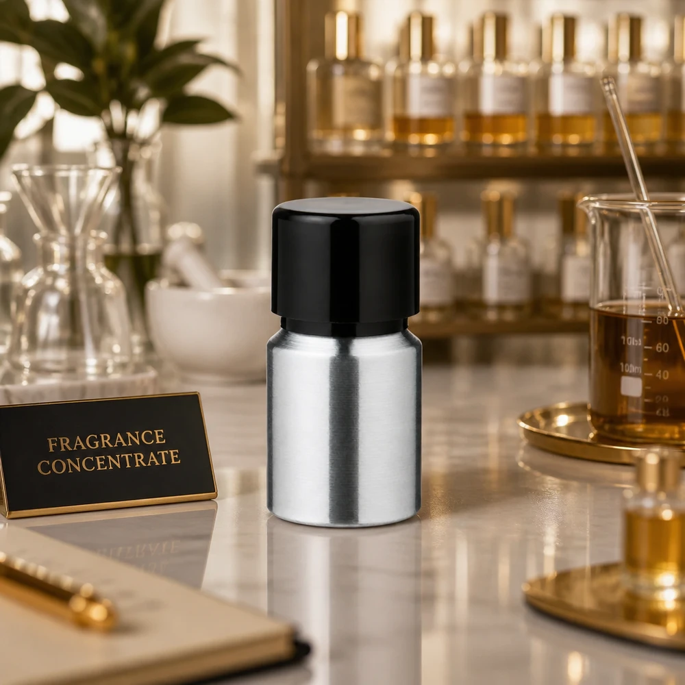 Flacon de voyage pratique en aluminium de 10 ml avec fermeture étanche pour les voyages et les bagages à main