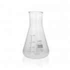 Erlenmeyer 500ml col large, verre borosilicate