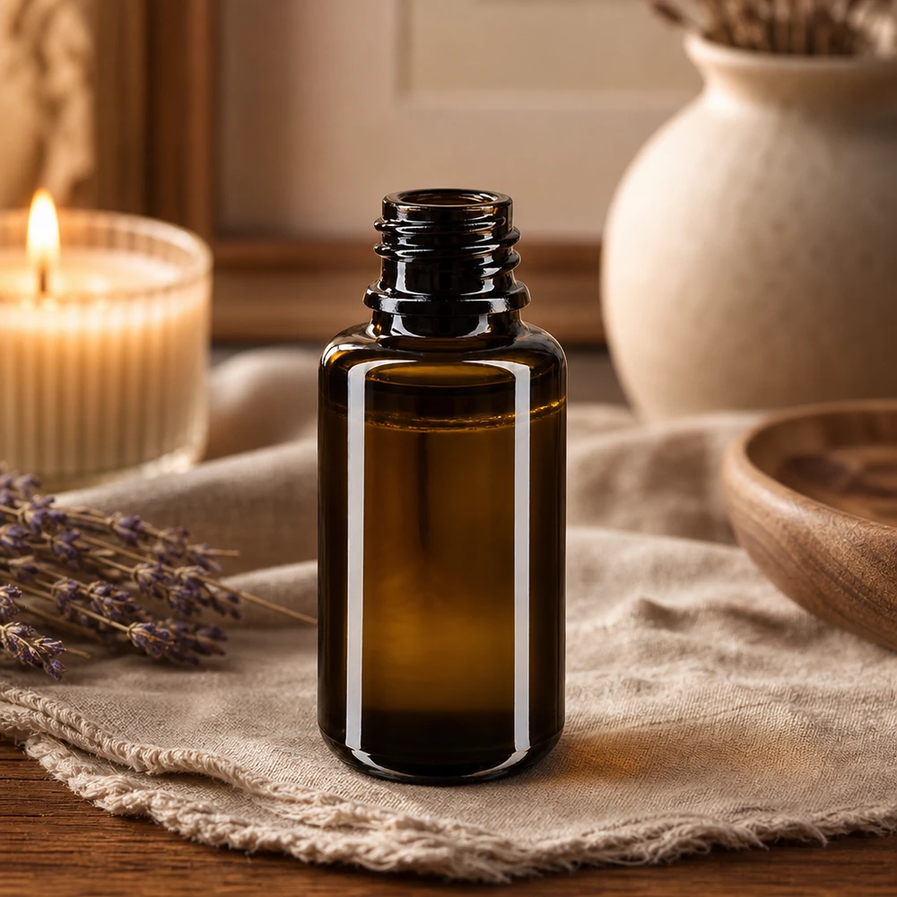 Flacon compte-gouttes de haute qualité en verre violet Miron pour la fabrication professionnelle de cosmétiques