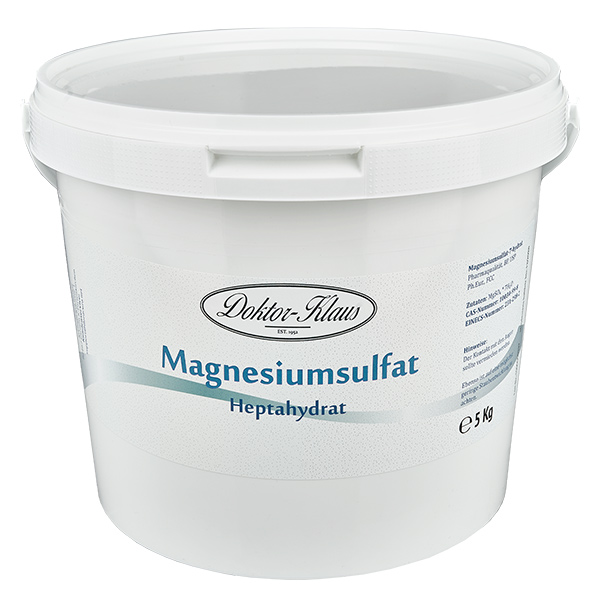 5 kg de sulfate de magnésium 7 hydraté Doktor-Klaus 5 kg de sulfate de magnésium 7 hydraté Doktor-Klaus