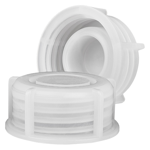 Bouchon à vis pour bouteille de produits chimiques, filetage GL 18