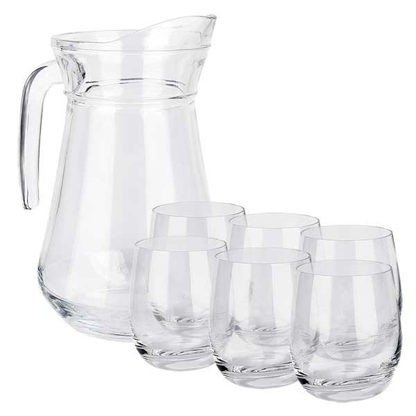 Carafe "France" 1,6 litres & 6 verres Doktor-Klaus Carafe "France" 1,6 litres & 6 verres Doktor-Klaus