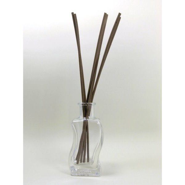 Flacon Altana 100ml + 10 bâtons à parfum foncés + bouchon de liège Flacon Altana 100ml + 10 bâtons à parfum foncés + bouchon de liège