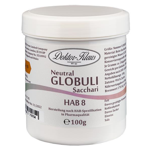 180g globules neutres HAB3, 100 % pure saccharose