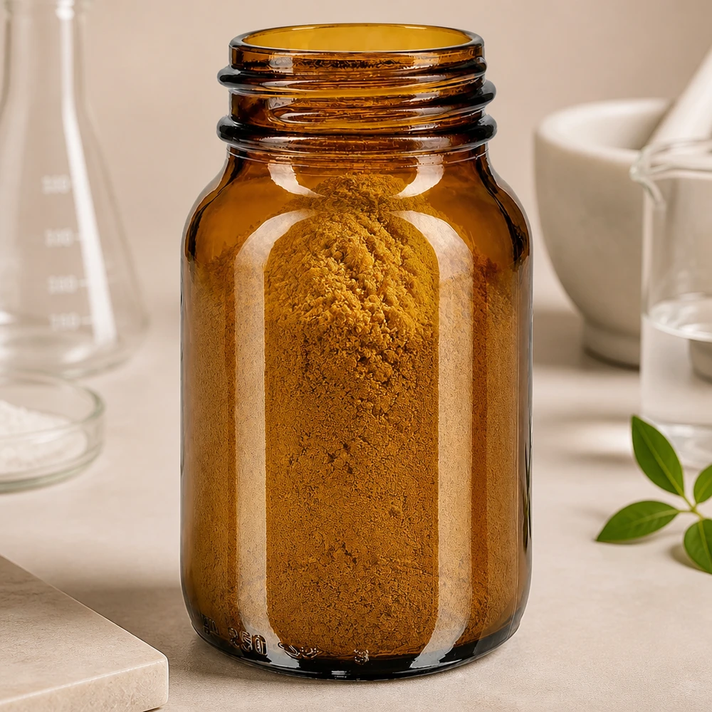 Bocal à col large en verre ambré 250 ml, goulot DIN 55, sans couvercle Bouteille à col large 250ml en verre brun avec filetage pratique pour un stockage sûr