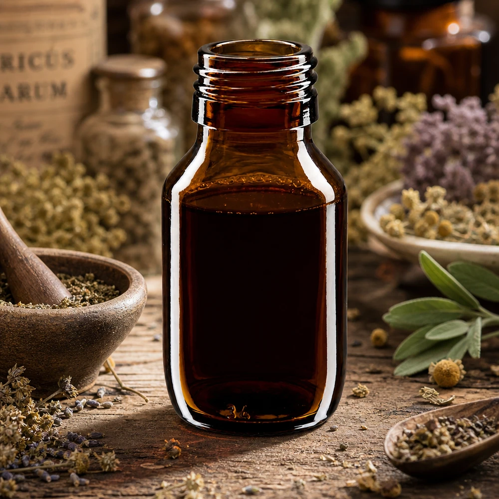 Flacon médical 50 ml couleur ambrée, PP 28 Bouteille médicale brune de 50ml en verre de haute qualité sans bouchon PP28 Thread Qualité ApoGlas