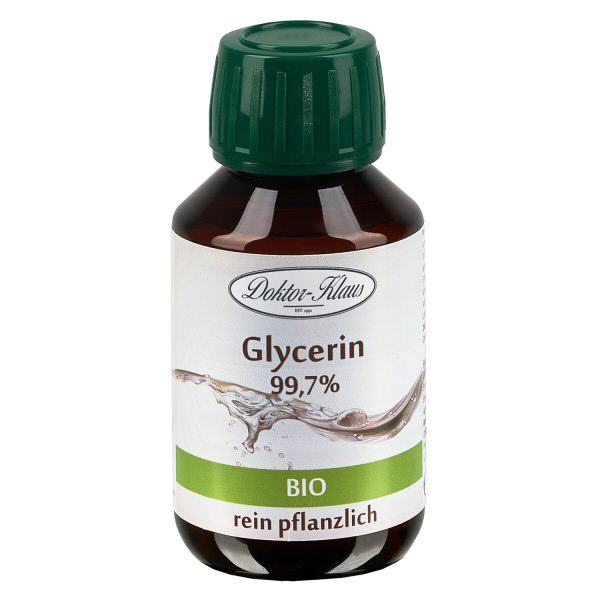 Glycérine bio 99,7 % en bouteille PET brune 100 ml (inviolabilité) - E 422 Glycérine bio 99,7 % en bouteille PET brune 100 ml (inviolabilité) - E 422