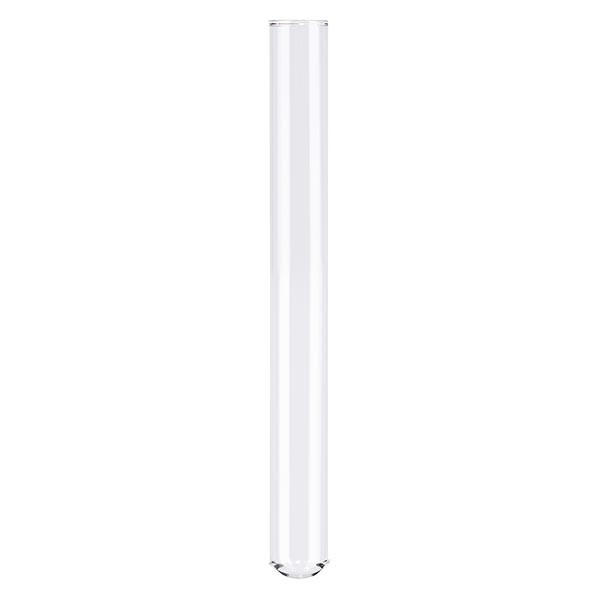 Tube à essai 160x12mm en verre borosilicate à bord rabattu Tube à essai 160x12mm en verre borosilicate à bord rabattu