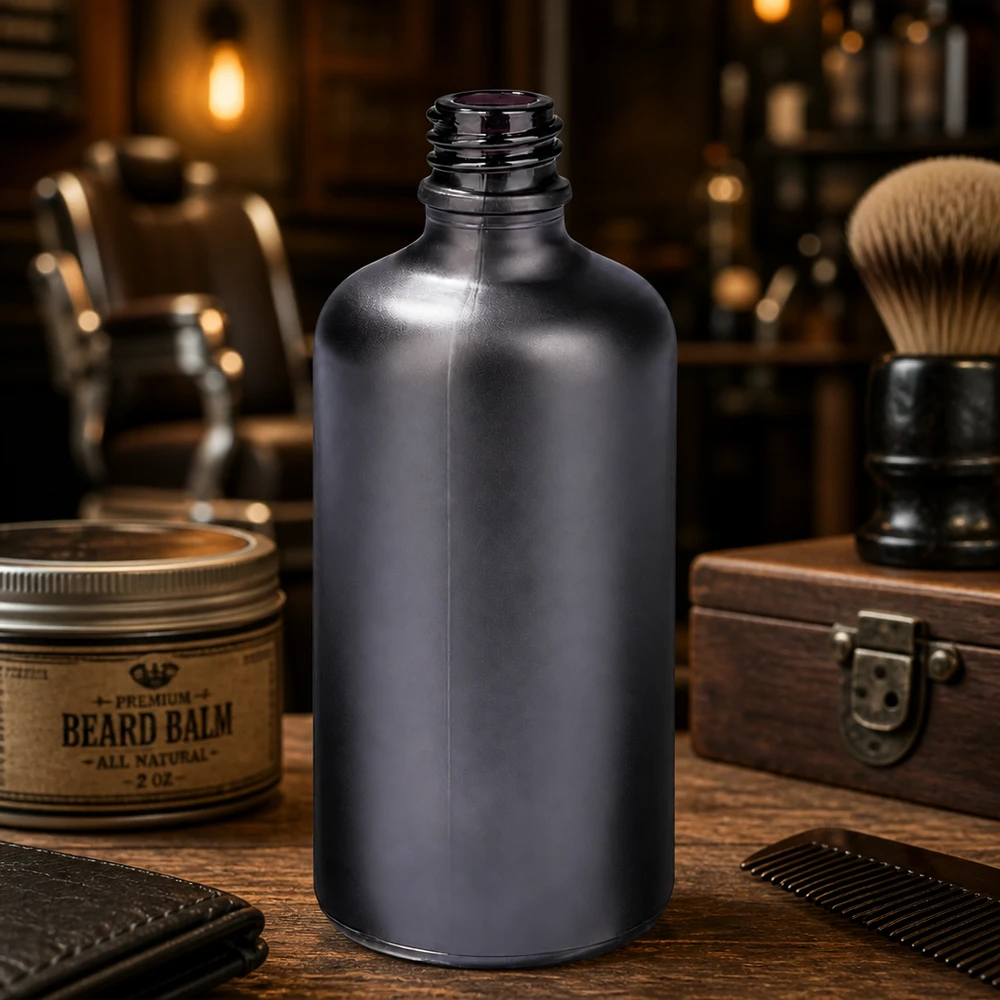 Bouteille de pharmacie BlackLine UT18/100 UNiTWIST de 100 ml en matériau robuste pour une utilisation de longue durée
