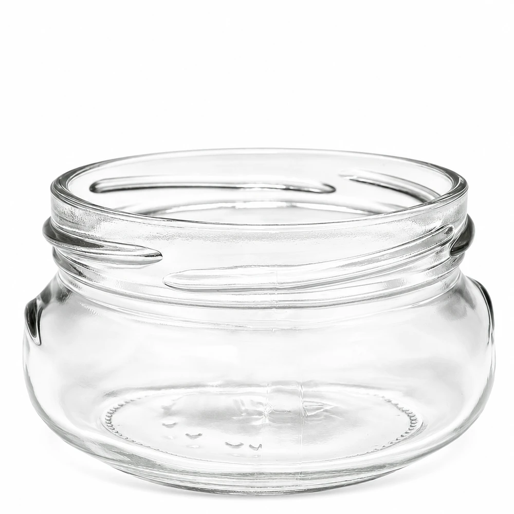 UNiTWIST Terrina120 Pot à terrine 120ml TO70 pas de vis transparent vide sans couvercle