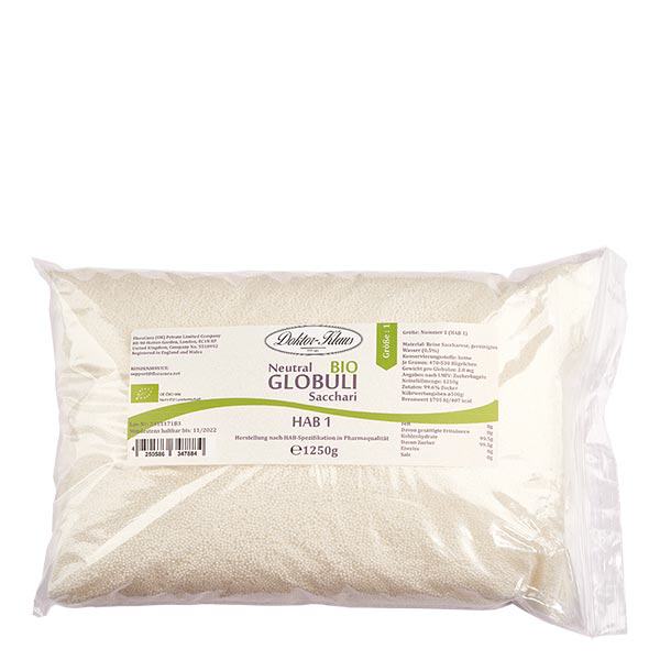 1250g globules neutres bio HAB1, 100 % pure saccharose