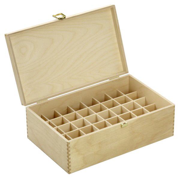 Boîte en bois taille 30, bouleau clair Boîte en bois taille 30, bouleau clair