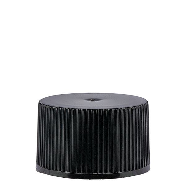 Bouchon à vis en PP noir ND 25 standard Bouchon à vis en PP noir ND 25 standard