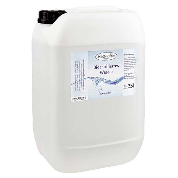Doktor-Klaus Aqua bidest - Eau bidistillée 25 L Doktor-Klaus Aqua bidest - Eau bidistillée 25 L