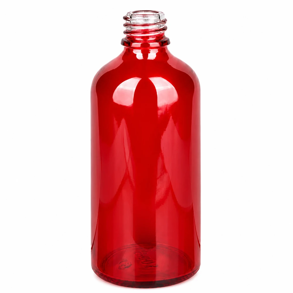 Petit flacon de pharmacie RedLine UT18/100 de 100 ml idéal pour les gouttes et les teintures
