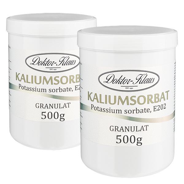 1 kg de sorbate de potassium (Potassium Sorbate) Doktor-Klaus 1 kg de sorbate de potassium (Potassium Sorbate) Doktor-Klaus