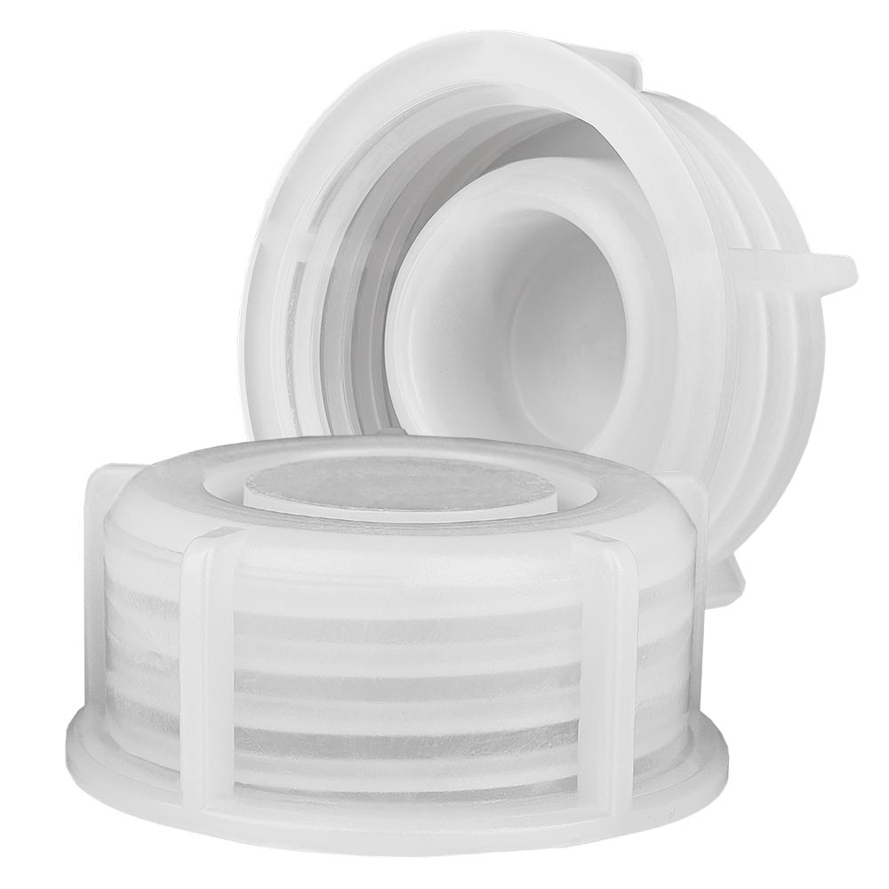Bouchon à vis pour bouteille de produits chimiques, filetage GL 28