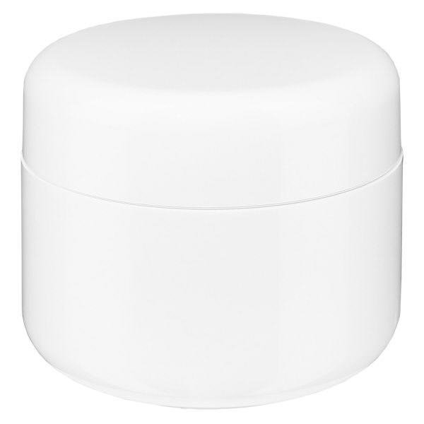 Pot de crème blanc "Softline" 30 ml + couvercle à vis et opercule