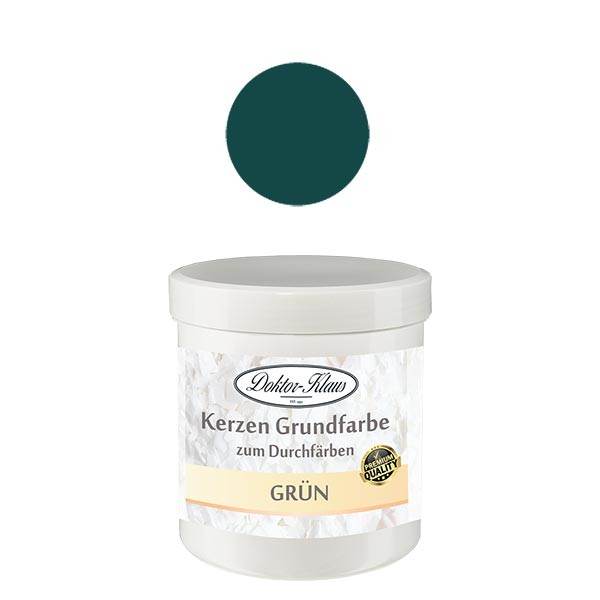 Doctor-Klaus peinture de base pour bougies vert, 7gr, en boîte Doctor-Klaus peinture de base pour bougies vert, 7gr, en boîte