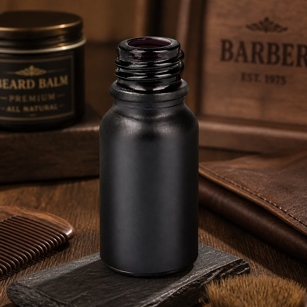 Bouteille de pharmacie de 10ml BlackLine UT18/10 UNiTWIST Bouteille de pharmacie de 10 ml BlackLine UT18/10 UNiTWIST à col étroit pour une utilisation contrôlée