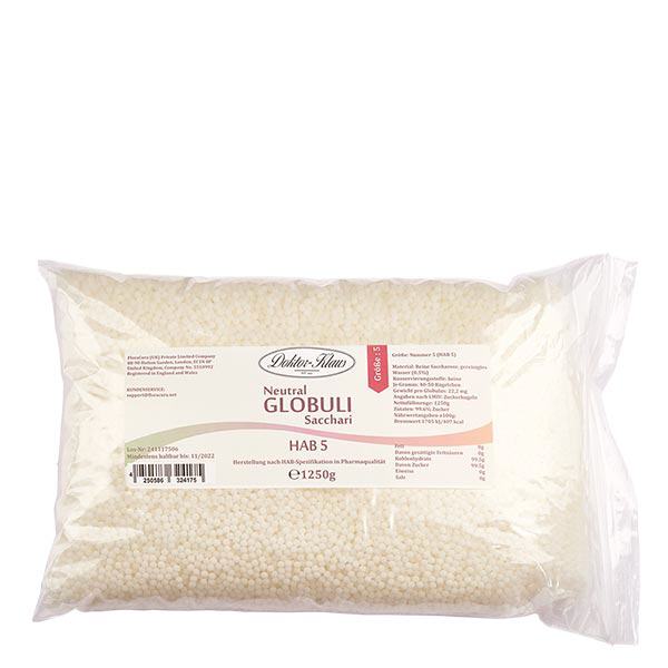 1250g globules neutres HAB5, 100 % pure saccharose