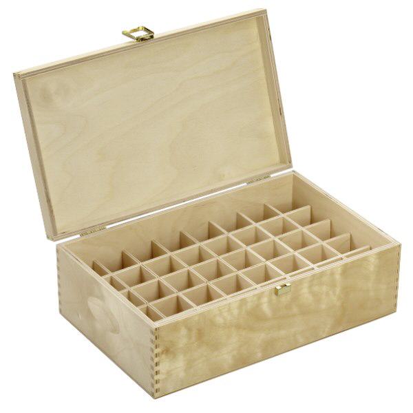 Boîte en bois taille 20, bouleau clair Boîte en bois taille 20, bouleau clair