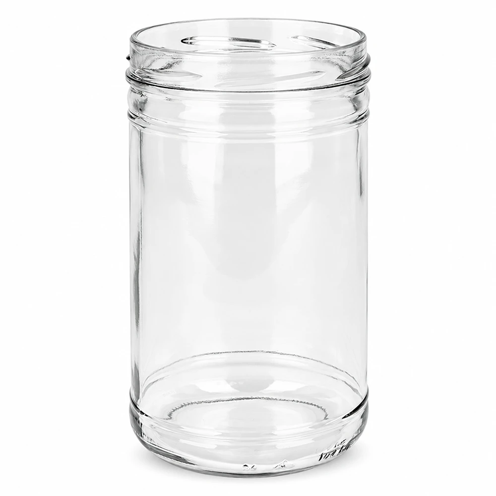 UNiTWIST Pot renversé 1053ml TO100 Pot de conservation transparent vide sans couvercle pour la conservation et le stockage