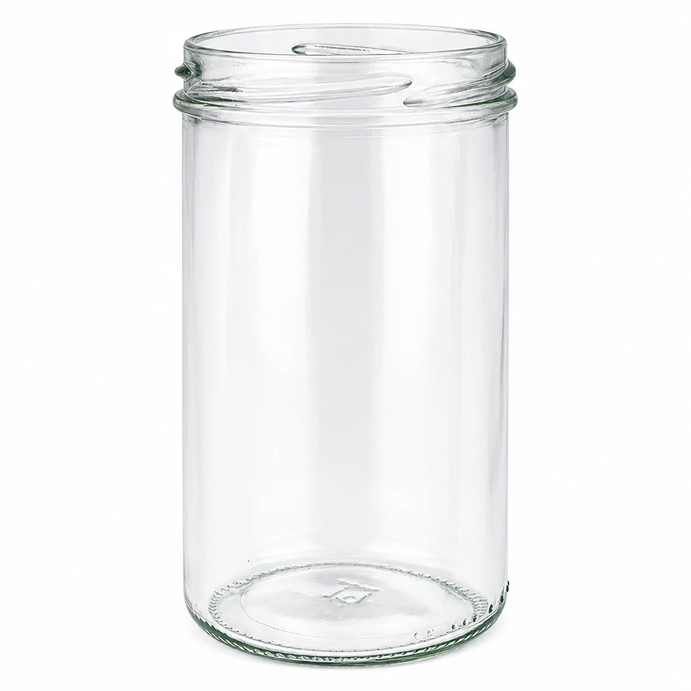 277ml Verre conique sans couvercle (TO66) UNiTWIST UNiTWIST Sturz277 Pot renversé 277ml TO66 Pot de conserve transparent vide sans couvercle Pot de confiture Pot de conservation