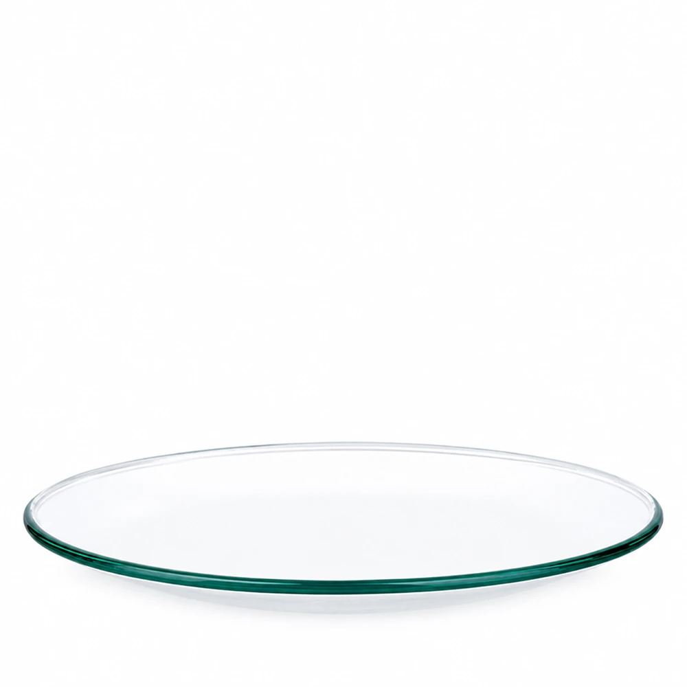 Plateau en verre plat 80mm idéal pour couvrir les béchers et les échantillons