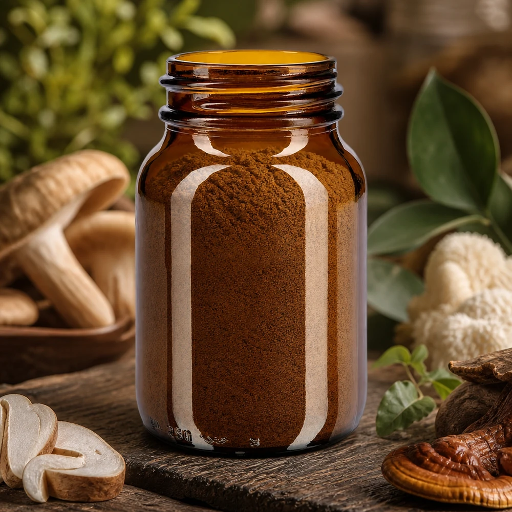 Bouteille à col large de 250 ml en verre brun écologique pour une conservation durable