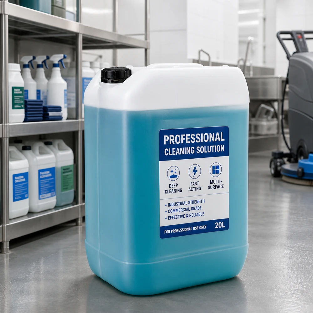 Jerrican de 25 litres avec bouchon à vis Bidon de 25 litres adapté au contact alimentaire, muni d'un bouchon à vis, pour un stockage sûr des liquides