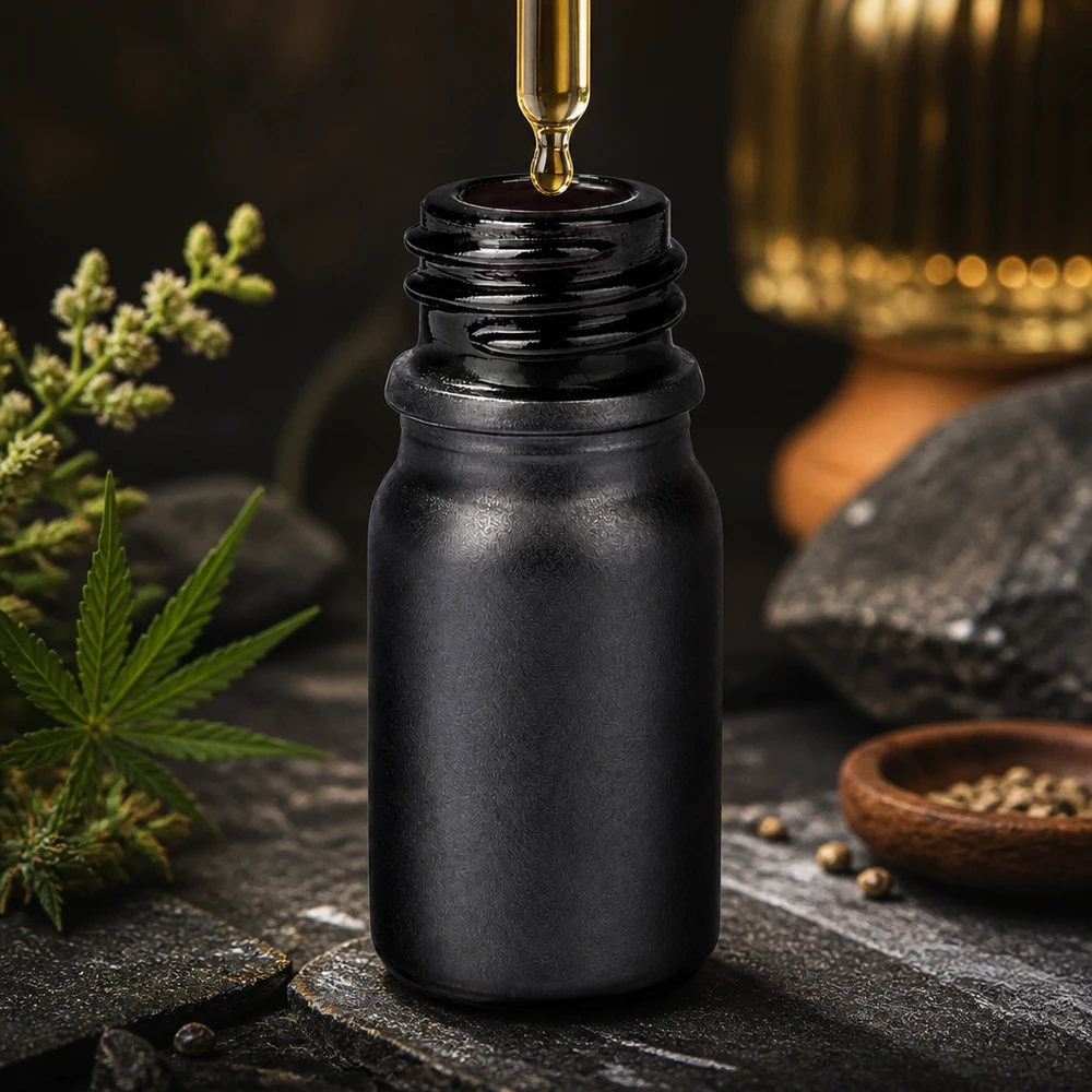 Flacon de pharmacie moderne 5ml BlackLine UT18/5 UNiTWIST au design professionnel pour les laboratoires
