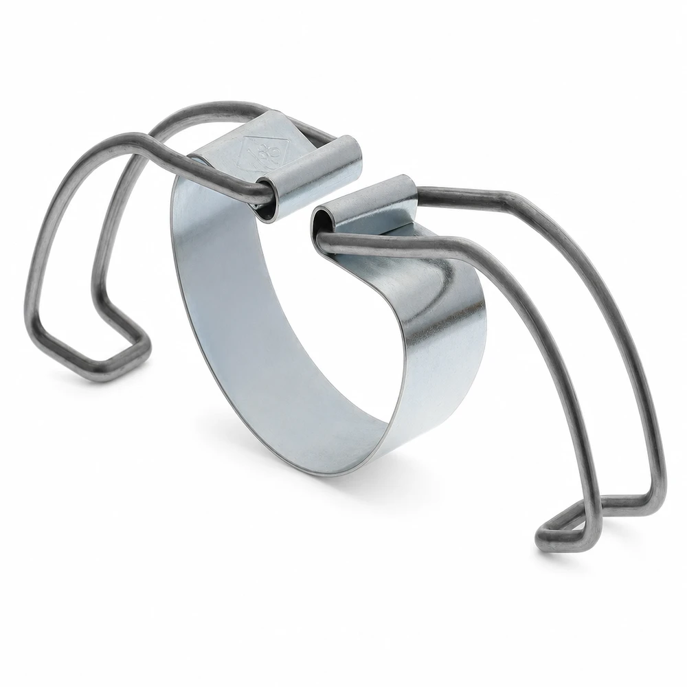 Support de cuisson RR100 Cintre RR100 en acier inoxydable avec anses en fil métallique courbé pour bocaux à conserves et bocaux à réveil