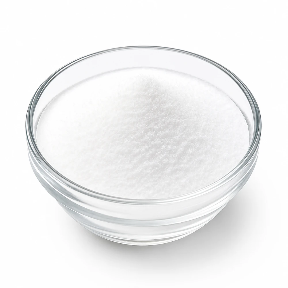 Acide citrique Doktor-Klaus 500g poudre blanche cristalline dans un récipient en verre transparent