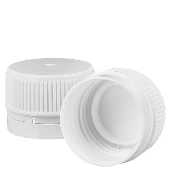 Capsule à vis marron 28mm pour flacons médicaux (standard) Capsule à vis marron 28mm pour flacons médicaux (standard)