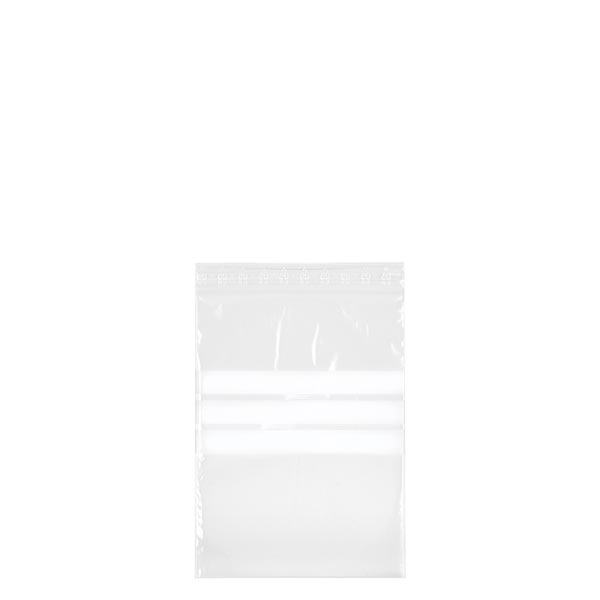 PolyZip avec zone d'écriture (paquet de 100) 80x120mm. En PE transparent 50µm. Aussi pour les aliments. Avec zone d'écriture & fermeture à pression Zip. PolyZip avec zone d'écriture (paquet de 100) 80x120mm. En PE transparent 50µm. Aussi pour les aliments. Avec zone d'écriture & fermeture à pression Zip.