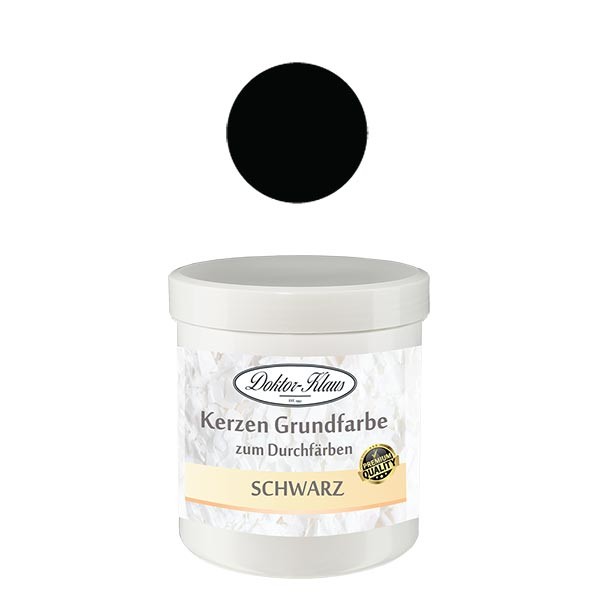Doctor-Klaus peinture de base pour bougies noir, 7gr, en boîte Doctor-Klaus peinture de base pour bougies noir, 7gr, en boîte