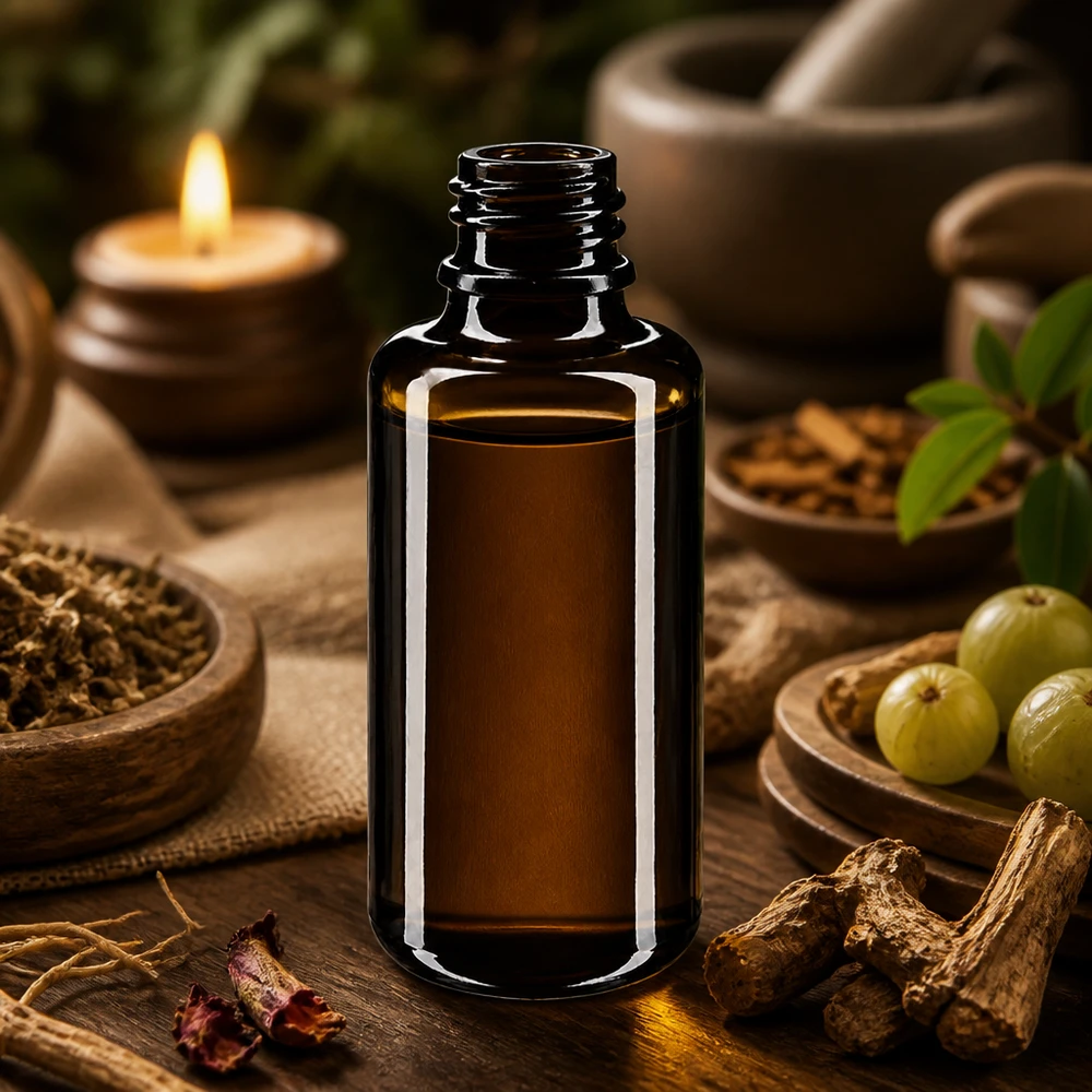 Flacon compte-gouttes Orion de 30 ml en verre Miron pour l'aromathérapie mobile en déplacement