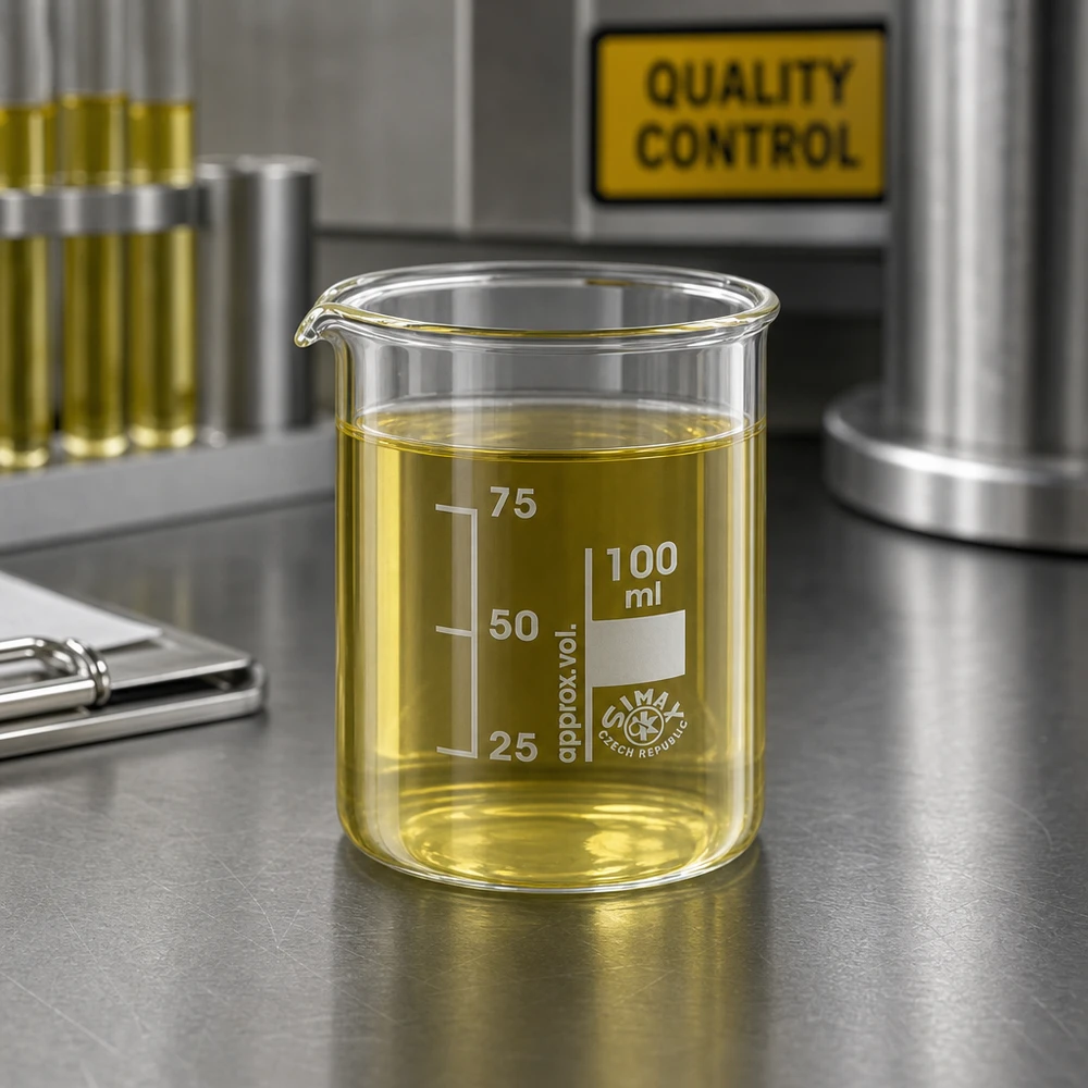 Bécher gradué 100ml forme basse en verre borosilicaté transparent pour le contrôle qualité