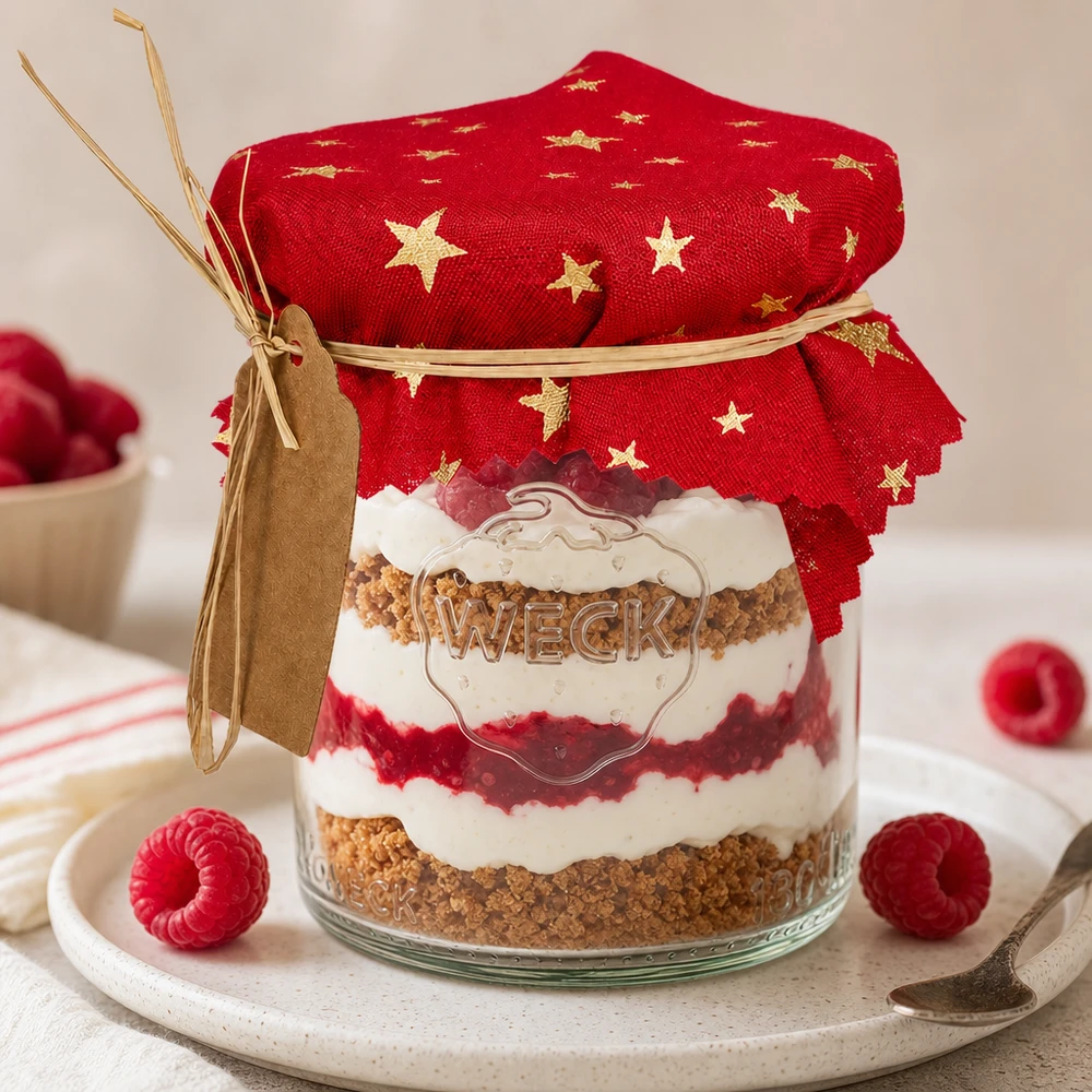 Napperon décoratif rouge avec étoiles dorées sur verre à dessert stratifié framboise 12cm carré décoration de table