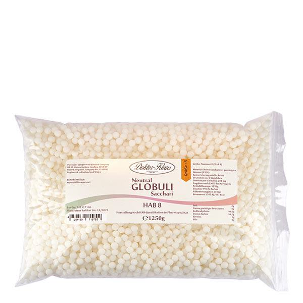 1250g globules neutres HAB1, 100 % pure saccharose 1250g globules neutres HAB1, 100 % pure saccharose