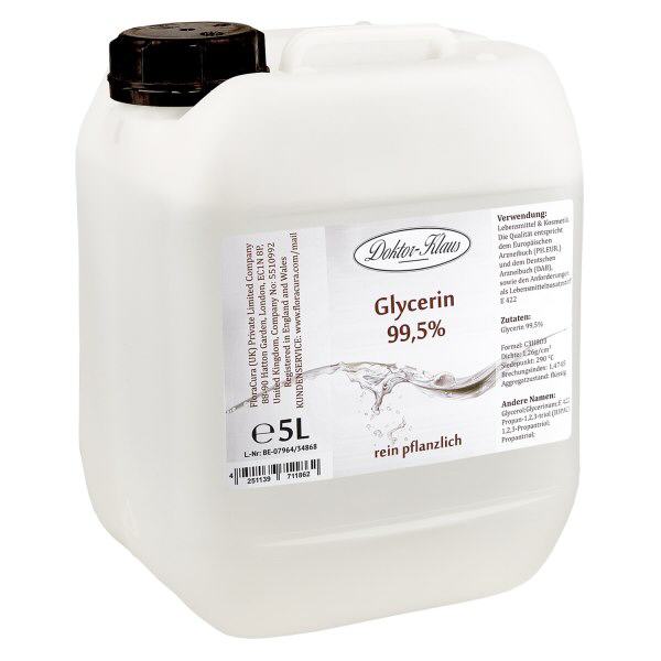 5 litres de glycérine 99.5% Doktor-Klaus 5 litres de glycérine 99.5% Doktor-Klaus
