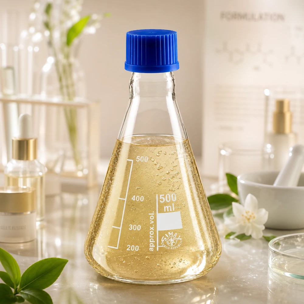 Erlenmeyer 500 ml col étroit, verre borosilicate avec filetage et bouchon Bécher de laboratoire Erlenmeyer 500ml avec fond large pour une bonne stabilité lors de l'expérimentation