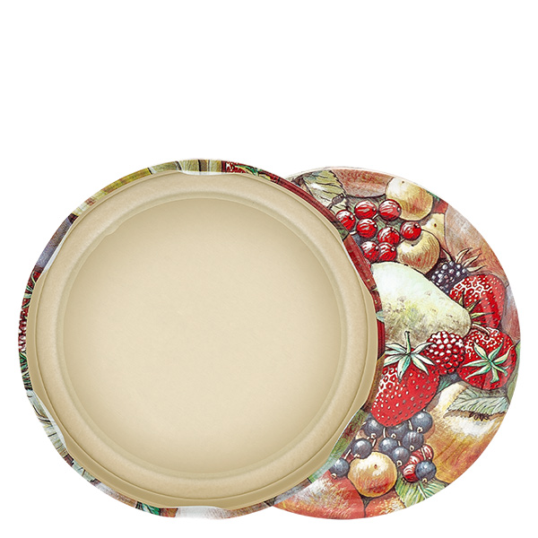82mm BasicSeal bouchon décor fruits (TO82) UNiTWIST 82mm BasicSeal bouchon décor fruits (TO82) UNiTWIST