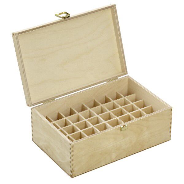 Boîte en bois taille 10, bouleau clair Boîte en bois taille 10, bouleau clair