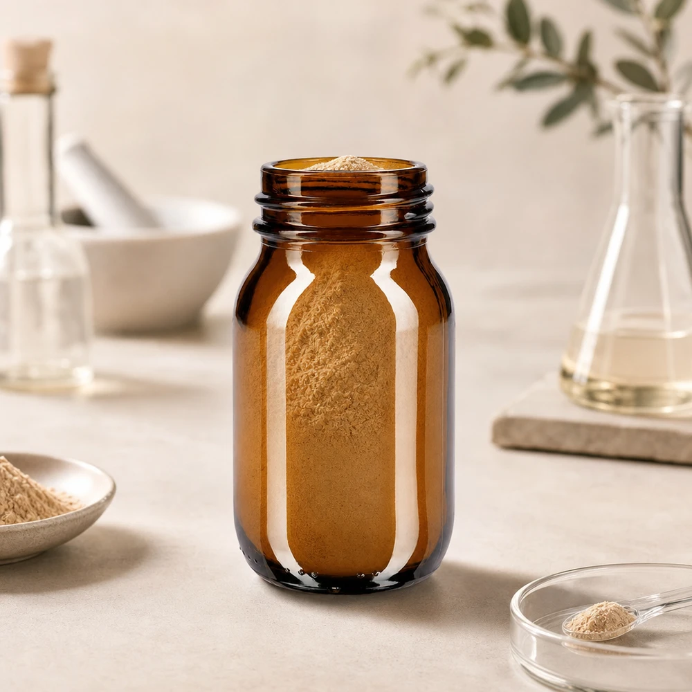Bocal à col large en verre ambré 100 ml, goulot DIN 40, sans couvercle Laborqualität Weithalsflasche aus braunem Glas 100ml für professionelle Anwendung
