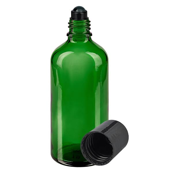 Flacon compte-gouttes vert 100 ml, DIN18 Flacon compte-gouttes vert 100 ml, DIN18