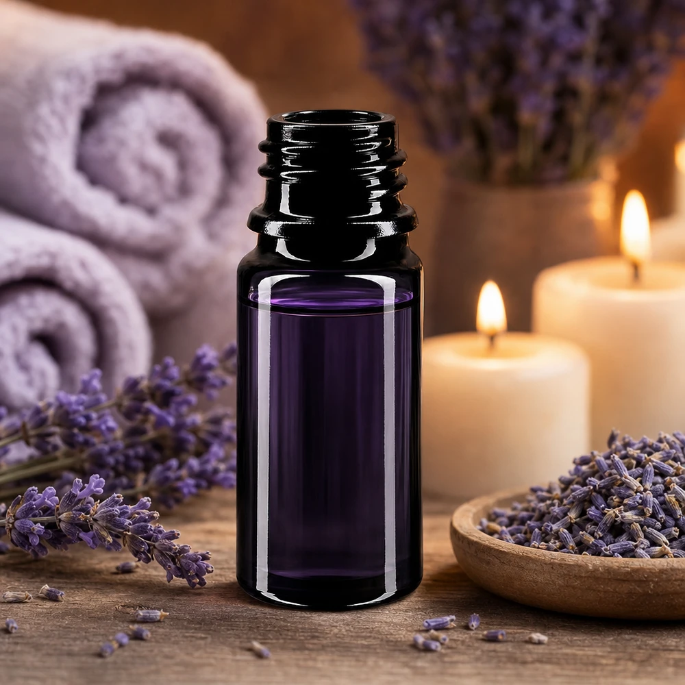 Flacon compte-gouttes Orion 5ml de haute qualité - le verre violet protège les ingrédients de la lumière