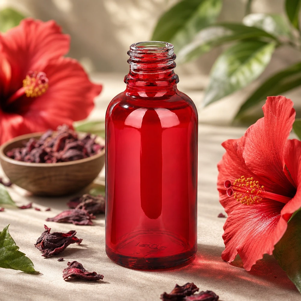 Flacon à pharmacie 30ml RedLine UT18/30 UNiTWIST Bouteille en verre pratique de 30 ml RedLine UT18/30 UNiTWIST pour l'administration professionnelle de médicaments