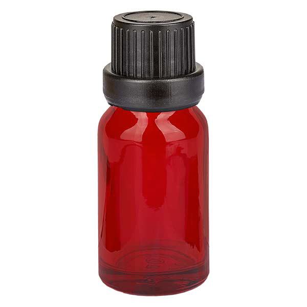 Flacon compte-goutte 10ml 2mm OV RedLine UT18/10 UNiTWIST Flacon compte-goutte 10ml 2mm OV RedLine UT18/10 UNiTWIST